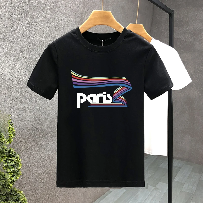 Fashion Rainbow Paris For Men's T-shirt High Quality Print 2yk Luxury Brand Design Summer Tees Brand Tops Unisex Oversized S-7XL
Fashion Rainbow Paris For Men's T-shirt High Quality Print 2yk Luxury Brand Design Summer Tees Brand Tops Unisex Oversized S-7XL