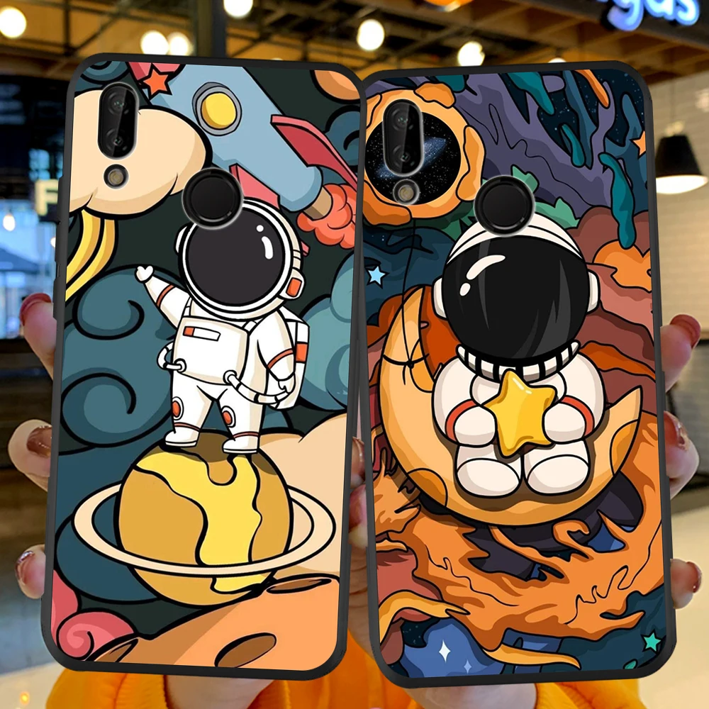 Cartoon Cute Space Astronaut Silicone Funda for Huawei P40 P30 P20 P10 P8 Lite 2017 Mate 30 20 10 Lite Pro Phone Case Shell etui
Cartoon Cute Space Astronaut Silicone Funda for Huawei P40 P30 P20 P10 P8 Lite 2017 Mate 30 20 10 Lite Pro Phone Case Shell etui