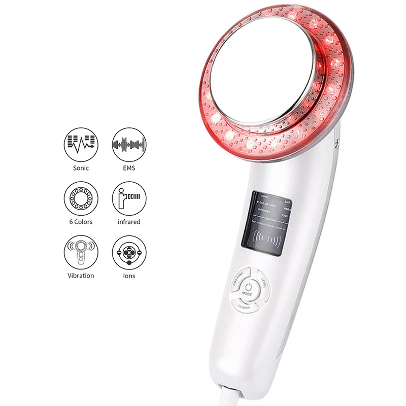 Ultrasonic 6 IN 1 Body Slimming Machine Cavitation RF EMS Weight Loss Shaping Fat Burner Galvanic Infrared Skin Tightening
Ultrasonic 6 IN 1 Body Slimming Machine Cavitation RF EMS Weight Loss Shaping Fat Burner Galvanic Infrared Skin Tightening