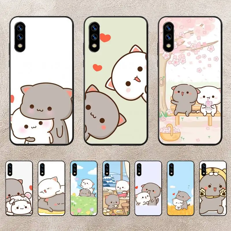 Peach Mochi Cat Cartoon Phone Case For Huawei G7 G8 P7 P8 P9 P10 P20 P30 Lite Mini Pro P Smart Plus Cove Fundas
Peach Mochi Cat Cartoon Phone Case For Huawei G7 G8 P7 P8 P9 P10 P20 P30 Lite Mini Pro P Smart Plus Cove Fundas