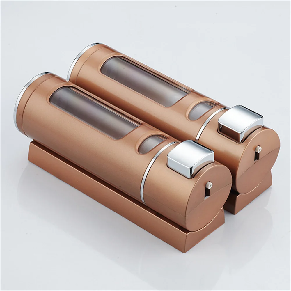 Диспенсер для мыла ручной настенный с двойной головкой, 540 г
Диспенсер для мыла ручной настенный с двойной головкой, 540 г