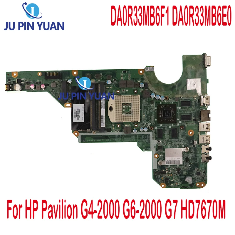 Материнская плата R33 DA0R33MB6F0 DA0R33MB6F1/E0 для ноутбука HP Pavilion G6-2000 680568-001 680569-001 PGA 989 SLJ8E, материнская плата для ноутбука
Материнская плата R33 DA0R33MB6F0 DA0R33MB6F1/E0 для ноутбука HP Pavilion G6-2000 680568-001 680569-001 PGA 989 SLJ8E, материнская плата для ноутбука