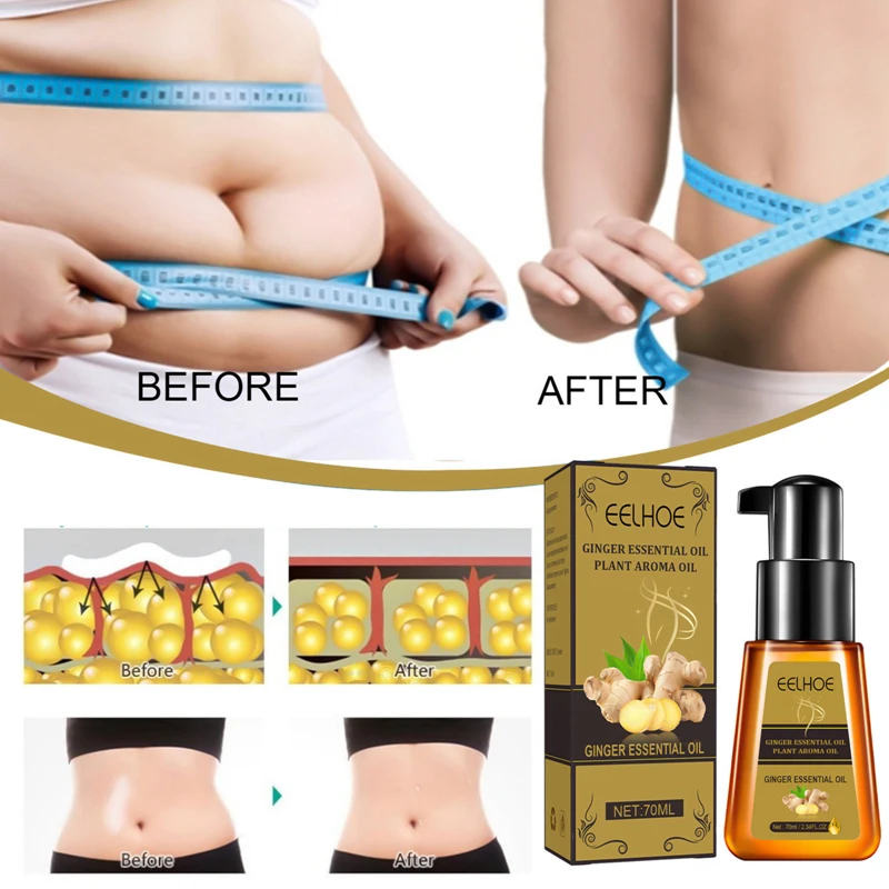 70ml Natural Ginger Oil Body Anti Aging Plant Essential Oil Firming Slimming Massage Oils Fast Lose Weight Promote Metabolism 
70ml Natural Ginger Oil Body Anti Aging Plant Essential Oil Firming Slimming Massage Oils Fast Lose Weight Promote Metabolism
