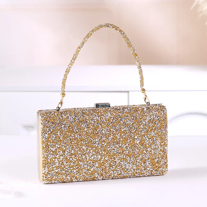 Diamond Evening Bag Clutch Bag Women's Diamond-encrusted Handbag Rhinestone Clutch Bag Dress Cheongsam Small Square Bag
Diamond Evening Bag Clutch Bag Women's Diamond-encrusted Handbag Rhinestone Clutch Bag Dress Cheongsam Small Square Bag