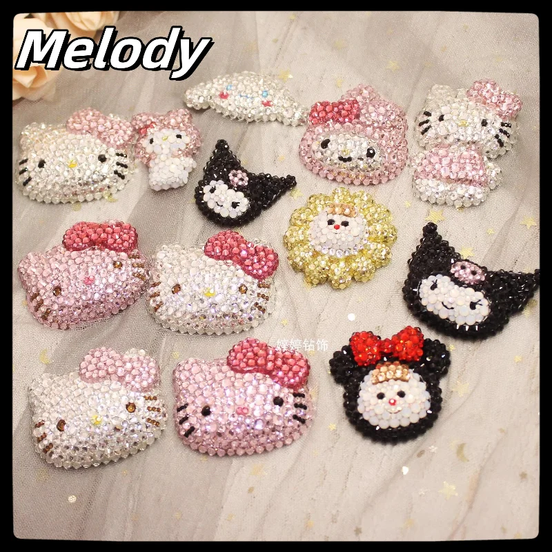 Фотообои hello kitty y2k аксессуары для украшений sanrio трехмерная мелодия выполненные