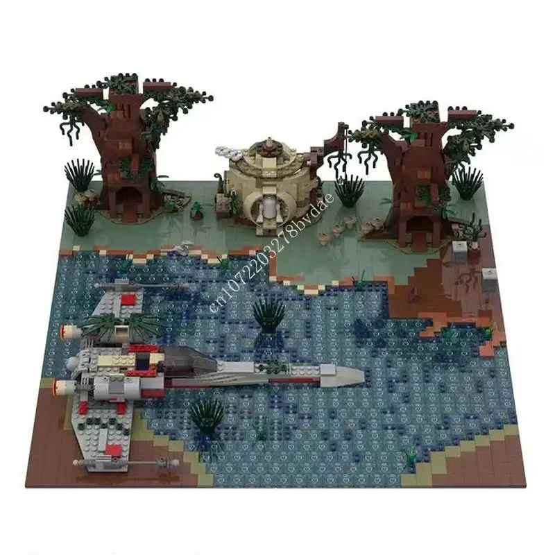 1756 PCS MOC Space Battle Series Dagobah - Jedi Training Building Block Model Architecture Assemblys Kids Birthday Toys Gifts
1756 PCS MOC Space Battle Series Dagobah - Jedi Training Building Block Model Architecture Assemblys Kids Birthday Toys Gifts