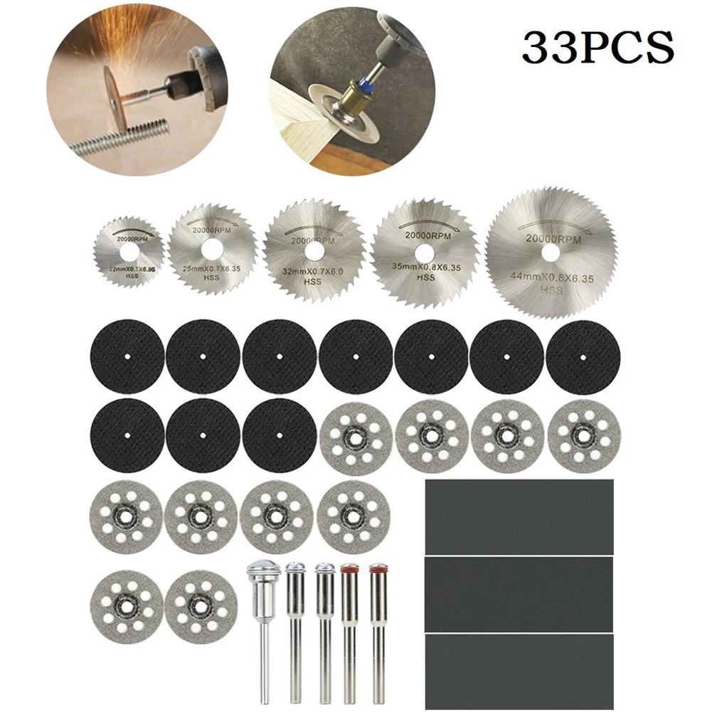 33PCS Diamond Cutting Discs Circular Saw Blade Cutter Power Tool For Stone Ceramic Glass Jade Wood Plastic 22/25/32/35/44mm
33PCS Diamond Cutting Discs Circular Saw Blade Cutter Power Tool For Stone Ceramic Glass Jade Wood Plastic 22/25/32/35/44mm