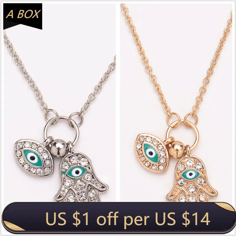 New Fatima Hamsa Hand Turkey Blue Evil Eye Necklace Charm Pendant Jewish Jewelry 1PC 
New Fatima Hamsa Hand Turkey Blue Evil Eye Necklace Charm Pendant Jewish Jewelry 1PC
