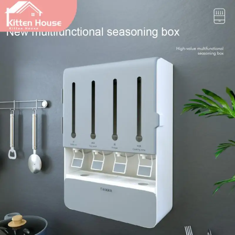 Wall-mounted Kitchen Shelf Large Capacity Seasoning Storage Rack Punch-free Moisture-proof Household Accessories Wholesale
Wall-mounted Kitchen Shelf Large Capacity Seasoning Storage Rack Punch-free Moisture-proof Household Accessories Wholesale