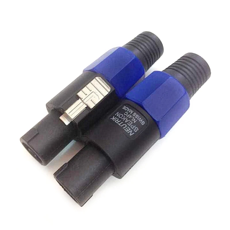 New Speakon Cable Adapter Connectors for NL4FX Speakon 4Pole Plug Speaker Cables for Stage, Studio, KTV
New Speakon Cable Adapter Connectors for NL4FX Speakon 4Pole Plug Speaker Cables for Stage, Studio, KTV