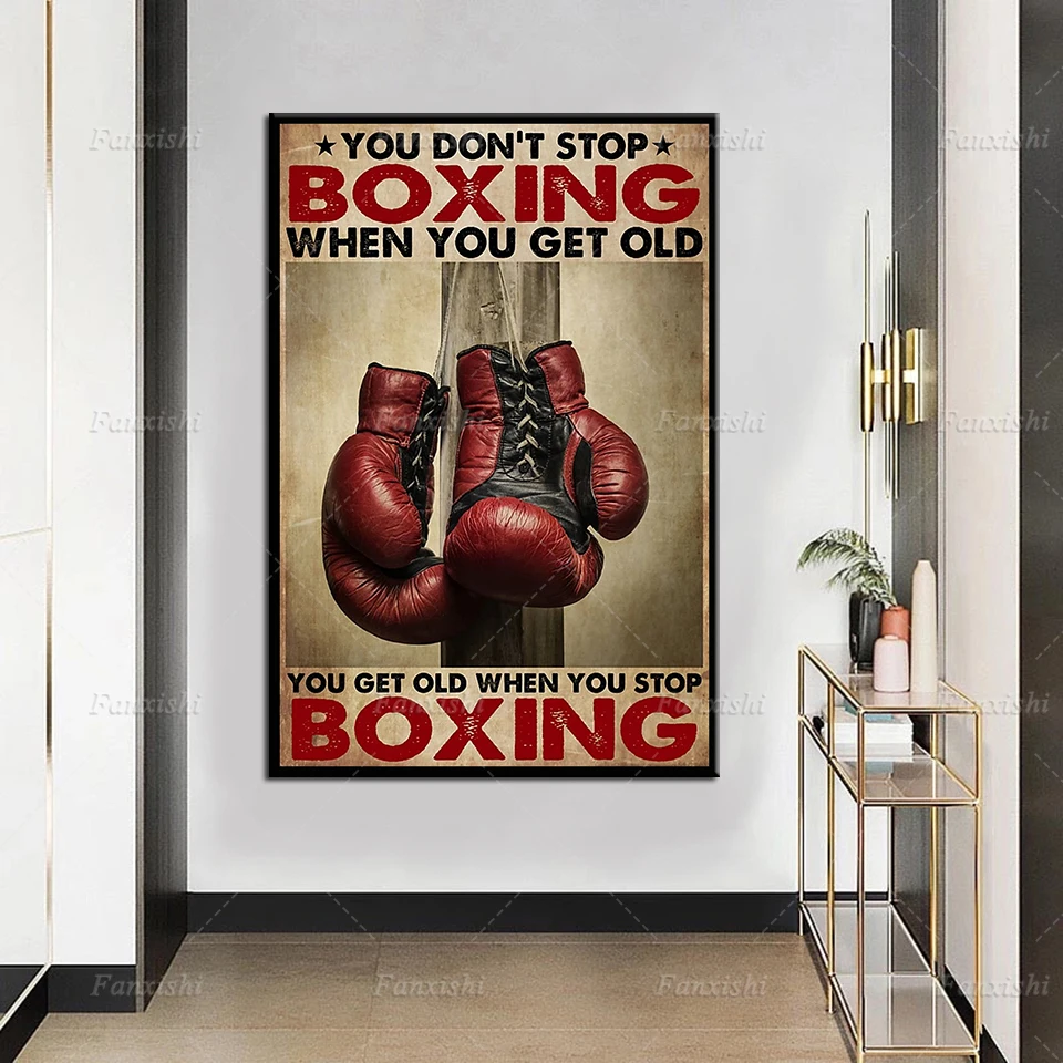 Canvas Painting Home Decor Boxing You Get Old Picture Modern Printed Modular Poster Nordic Vintage Wall Art Bedroom Gym Poster
Canvas Painting Home Decor Boxing You Get Old Picture Modern Printed Modular Poster Nordic Vintage Wall Art Bedroom Gym Poster