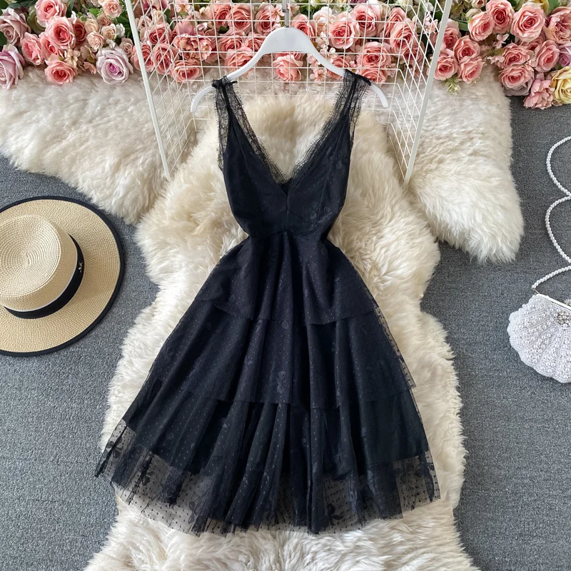 Новинка лета 2021, милое тонкое кружевное платье с глубоким V-образным вырезом, женские вечерние платья для выпускного вечера, повседневные пл...
Новинка лета 2021, милое тонкое кружевное платье с глубоким V-образным вырезом, женские вечерние платья для выпускного вечера, повседневные пл...