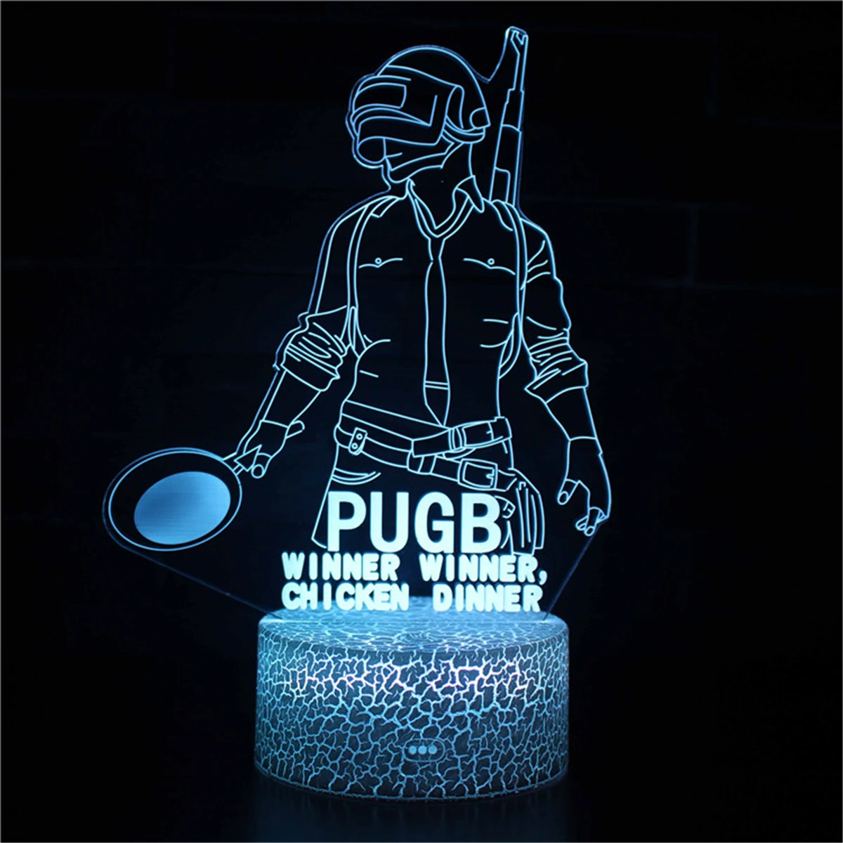 3D лампа для игровой стрельбы, акриловые светодиодные ночники с USB, неоновая вывеска, лампа, рождественские украшения для дома, спальни, подар...
3D лампа для игровой стрельбы, акриловые светодиодные ночники с USB, неоновая вывеска, лампа, рождественские украшения для дома, спальни, подар...