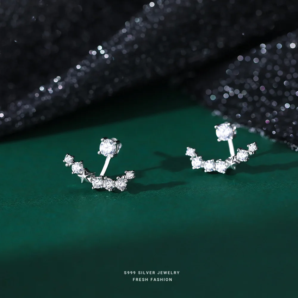 Реальная настоящая Подлинная 925 стерлингового серебра полная яркость для женщин Корейский очаровательный шикарный аксессуары для ювелирных изделий
Реальная настоящая Подлинная 925 стерлингового серебра полная яркость для женщин Корейский очаровательный шикарный аксессуары для ювелирных изделий