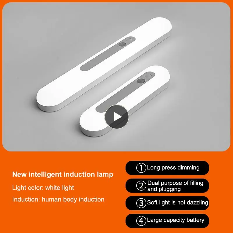 Fast Charging Led Night Light Usb Charging Cabinet Light Dimming Rechargeable Motion Sensor Smart Home
Fast Charging Led Night Light Usb Charging Cabinet Light Dimming Rechargeable Motion Sensor Smart Home