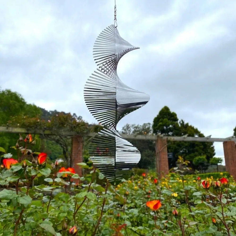 Room Flip Spiral Metal Crafts Outdoor Patio Garden Home Decor Wind Chimes Pendant Helix Wind Spinner Wind Spinner Bell
Room Flip Spiral Metal Crafts Outdoor Patio Garden Home Decor Wind Chimes Pendant Helix Wind Spinner Wind Spinner Bell