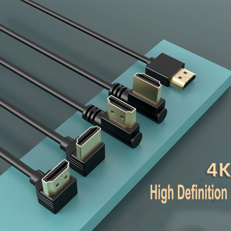 Canfon HD Cable 90 Degree Angle Bend Skyworth Hisense HDMI-Compatible Interface Data Line Set Box Connect TV
Canfon HD Cable 90 Degree Angle Bend Skyworth Hisense HDMI-Compatible Interface Data Line Set Box Connect TV