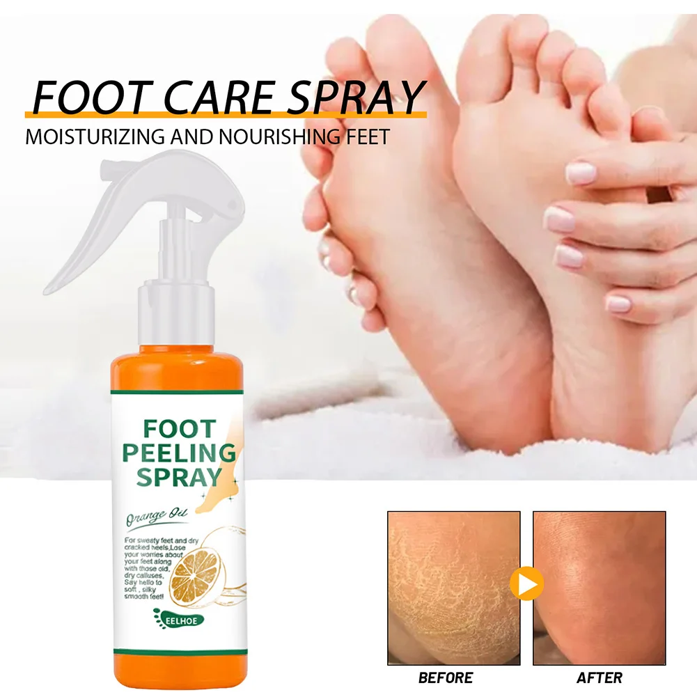 100ml Foot Peeling Spray Natural Orange Essence Pedicure Foot Hand Dead Skin Exfoliator Whiten Foot Care Tool
100ml Foot Peeling Spray Natural Orange Essence Pedicure Foot Hand Dead Skin Exfoliator Whiten Foot Care Tool