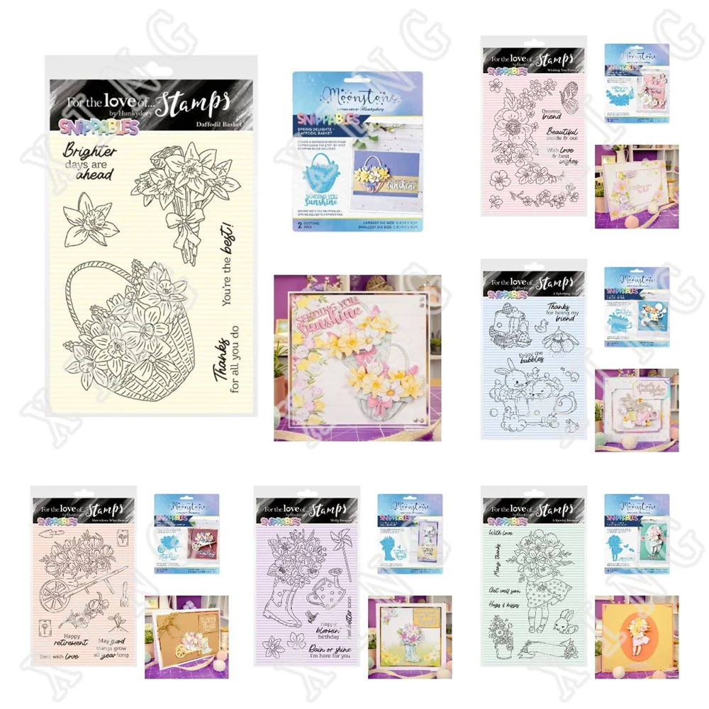 Special Bouquet Daffodil Basket Marvellous Wheelbarrow Splashing Flowers Cutting Dies and Stamps Diy Paper Card Embossing Molds
Special Bouquet Daffodil Basket Marvellous Wheelbarrow Splashing Flowers Cutting Dies and Stamps Diy Paper Card Embossing Molds
