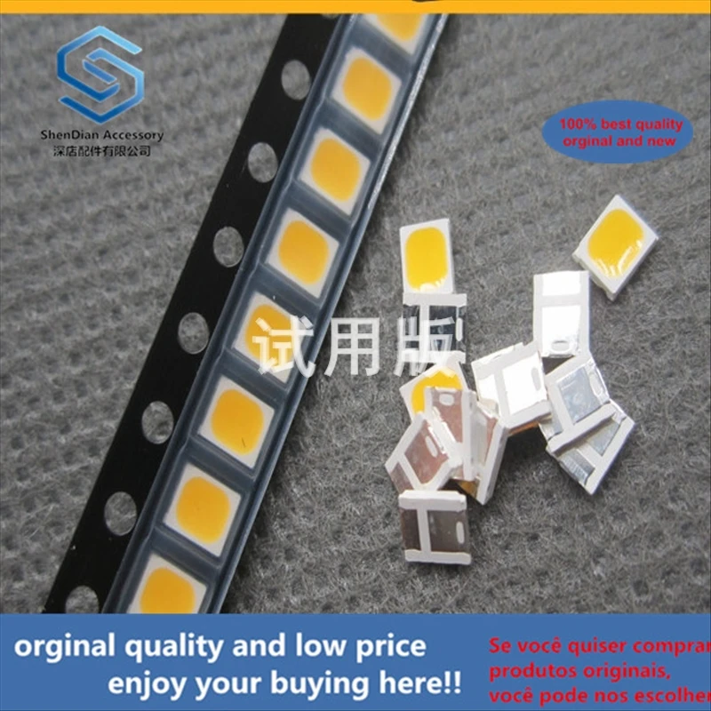 50pcs 100% orginal new best quality LED lamp beads 2835 warm white 3000K color temperature 0.2W 3V-3.3V 60mA FM-P3528WLS
50pcs 100% orginal new best quality LED lamp beads 2835 warm white 3000K color temperature 0.2W 3V-3.3V 60mA FM-P3528WLS