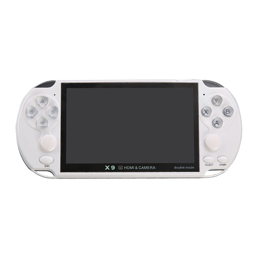 8G RAM Game Console 5.1 Inch Screen X9S Retro Handheld Game Console Built In Microphone for Reading Singing Support HD TV Output
8G RAM Game Console 5.1 Inch Screen X9S Retro Handheld Game Console Built In Microphone for Reading Singing Support HD TV Output