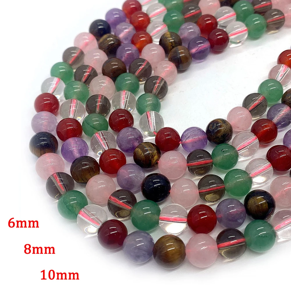 Agate Tiger Eye Crystal Natural Stone Necklace Bead 6mm8mm10mm Spacer Beads Mixed Gem Bracelet Bead DIY Jewelry Making Accessory
Agate Tiger Eye Crystal Natural Stone Necklace Bead 6mm8mm10mm Spacer Beads Mixed Gem Bracelet Bead DIY Jewelry Making Accessory