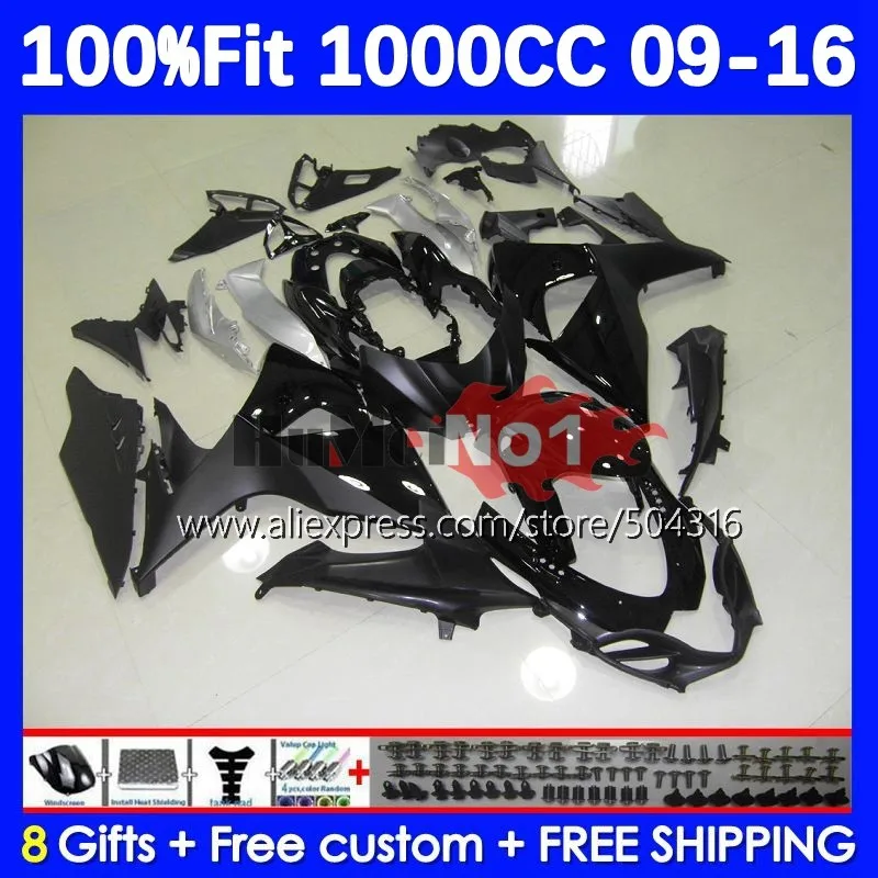 Injection Body For SUZUKI GSXR-1000 GSX-R1000 GSXR 1000 K9 23No.129 GSXR1000 matte black 2009 2010 2011 2012 13 14 15 16 Fairing
Injection Body For SUZUKI GSXR-1000 GSX-R1000 GSXR 1000 K9 23No.129 GSXR1000 matte black 2009 2010 2011 2012 13 14 15 16 Fairing