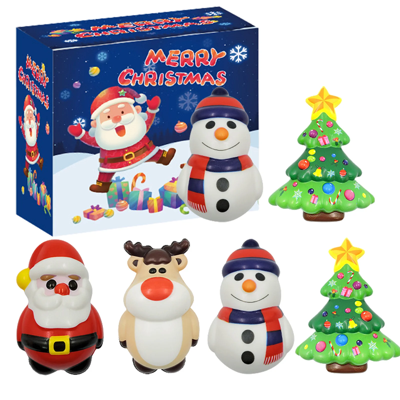 Christmas Mochi Squishy Toys Sweet Surprise Squishy Toys 6 Pieces Soft Decompression Toys Stress Relief Toys for Kids Christmas
Christmas Mochi Squishy Toys Sweet Surprise Squishy Toys 6 Pieces Soft Decompression Toys Stress Relief Toys for Kids Christmas