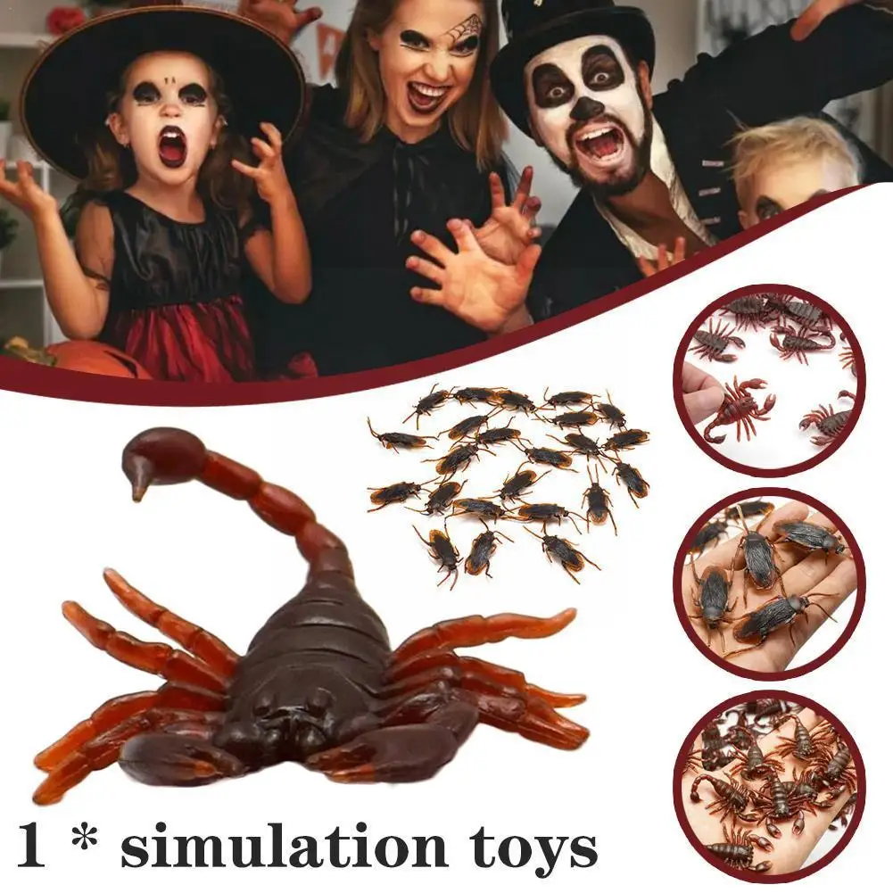 Fake Simulation Plastic Cockroaches Rubber Toy Decoration Props Gags Plastic Bugs Toys Practical Cockroach Jokes Centipede A2x4
Fake Simulation Plastic Cockroaches Rubber Toy Decoration Props Gags Plastic Bugs Toys Practical Cockroach Jokes Centipede A2x4