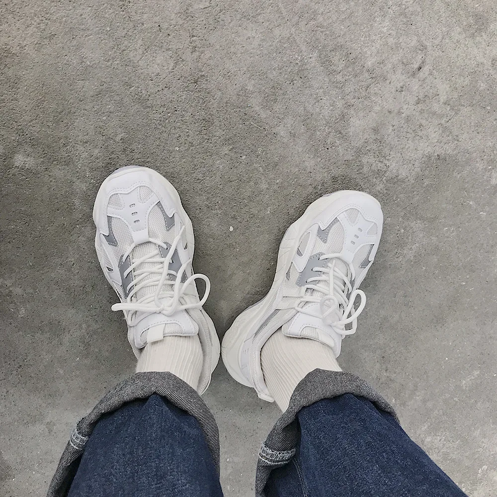 Spring New Women's Shoes Ins Tide Net Red All-match Lace-up Sports Dad Shoes Student Street Shooting Hong Kong Style Casual Shoe
Spring New Women's Shoes Ins Tide Net Red All-match Lace-up Sports Dad Shoes Student Street Shooting Hong Kong Style Casual Shoe