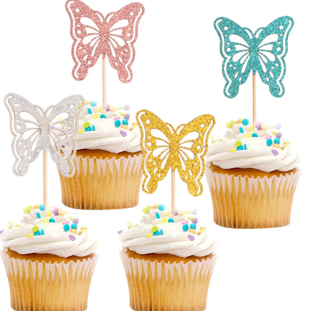 20pcs Butterfly Cupcake Toppers Baby Shower Cake Picks Decorations For Wedding Anniversary Kids Birthday Party Supplies
20pcs Butterfly Cupcake Toppers Baby Shower Cake Picks Decorations For Wedding Anniversary Kids Birthday Party Supplies