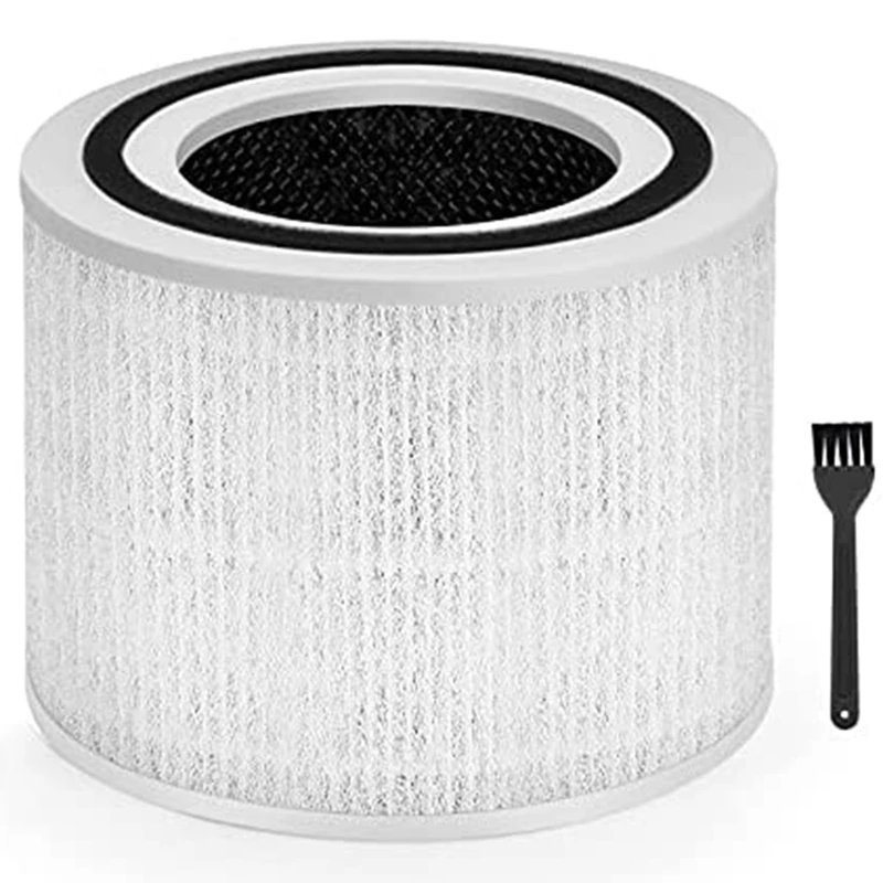 Сменные фильтры, совместимые с LEVOIT Core P350/Core P350-RF,3 в 1, H13, HEPA фильтр с активированным углем и предварительный фильтр
Сменные фильтры, совместимые с LEVOIT Core P350/Core P350-RF,3 в 1, H13, HEPA фильтр с активированным углем и предварительный фильтр