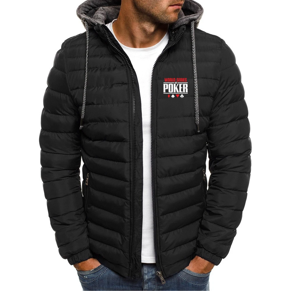 World Series Of Poker 2023 Men's New Winter Cotton Jacket Hooded Coats Solid Color Print Hooded Long Sleeves Zip-Up Jackets Tops
World Series Of Poker 2023 Men's New Winter Cotton Jacket Hooded Coats Solid Color Print Hooded Long Sleeves Zip-Up Jackets Tops