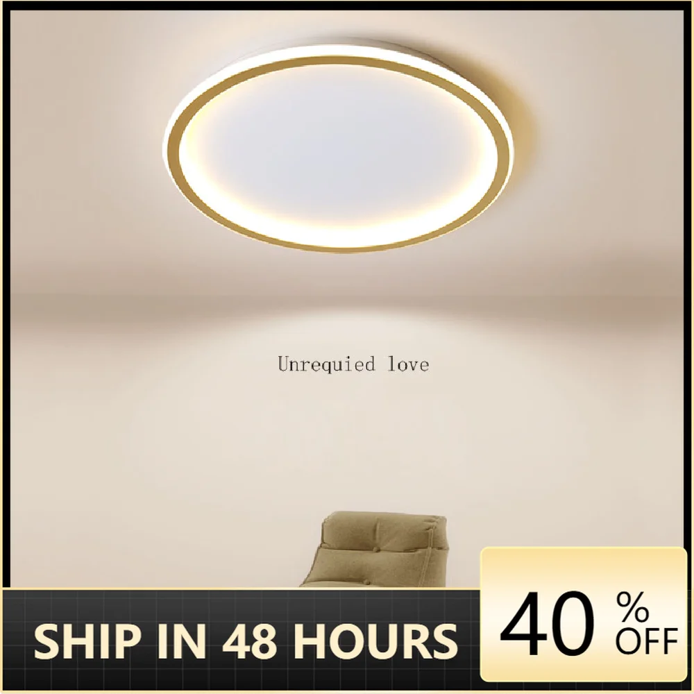 Ultra Thin Nordic Minimalism Gold Ceiling Lamp Modern LED Ceiling Light Fixture Surface Mount for Home Decor Balcony Dimmable
Ultra Thin Nordic Minimalism Gold Ceiling Lamp Modern LED Ceiling Light Fixture Surface Mount for Home Decor Balcony Dimmable