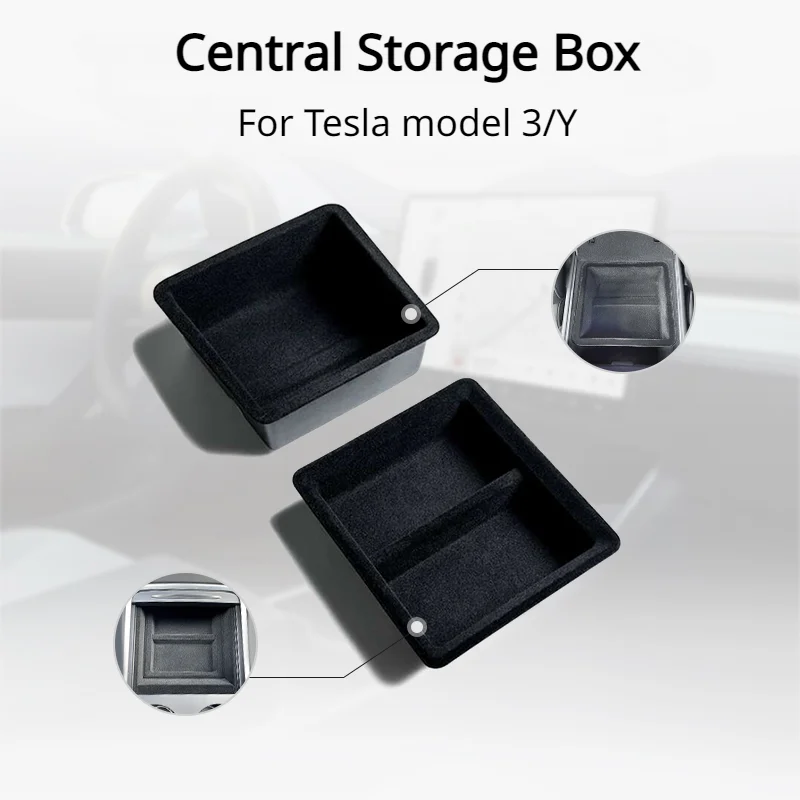 Center Console Armrest Storage Box for Tesla Model 3 Y Central Flocking/Silicone Organizer Tray Interior Accessories 2021-2023
Center Console Armrest Storage Box for Tesla Model 3 Y Central Flocking/Silicone Organizer Tray Interior Accessories 2021-2023