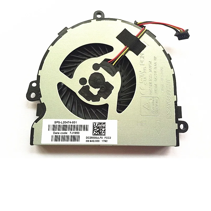 

New laptop CPU cooling Fan for HP 15-DA 15-DB 15-DR 15Q-DX 15T-DS C129 C130 250 255 256 G7 L20474-001