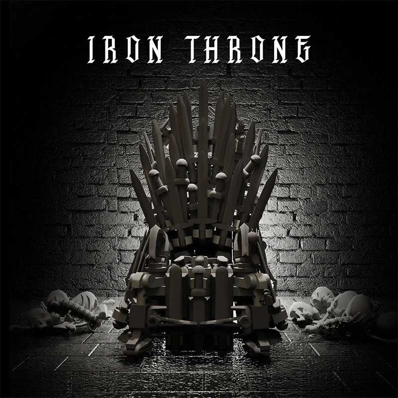 Moc Iron Throned Famous Movies Games Building Blocks Metal Iron Sword Seat Supreme Power DIY Bricks Model Toys Children Gifts
Moc Iron Throned Famous Movies Games Building Blocks Metal Iron Sword Seat Supreme Power DIY Bricks Model Toys Children Gifts