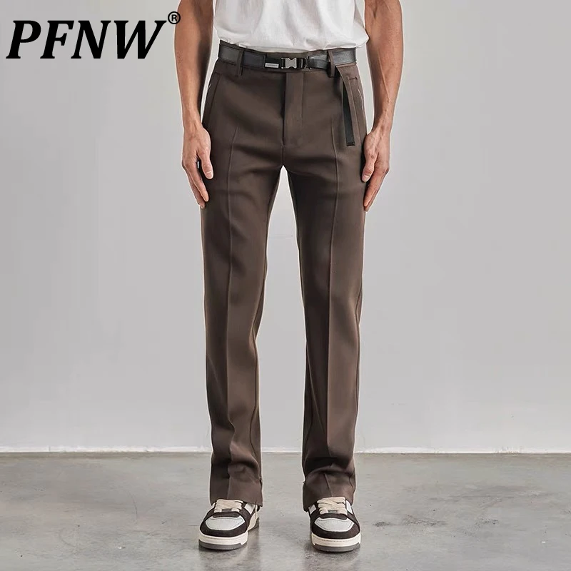 PFNW Autumn New Men's American Straight Zippers Suit Pants Loose Casual High Street Solid Coloer Simple Running Trousers 12Z1787
PFNW Autumn New Men's American Straight Zippers Suit Pants Loose Casual High Street Solid Coloer Simple Running Trousers 12Z1787