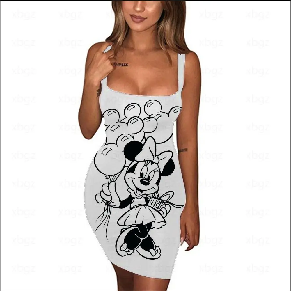 Elegant Dresses for Women 2022 3D Print Disney Dress Woman Fashion Minnie Mouse Sleeveless Top Sexy Cartoon Women's Summer Dress
Elegant Dresses for Women 2022 3D Print Disney Dress Woman Fashion Minnie Mouse Sleeveless Top Sexy Cartoon Women's Summer Dress