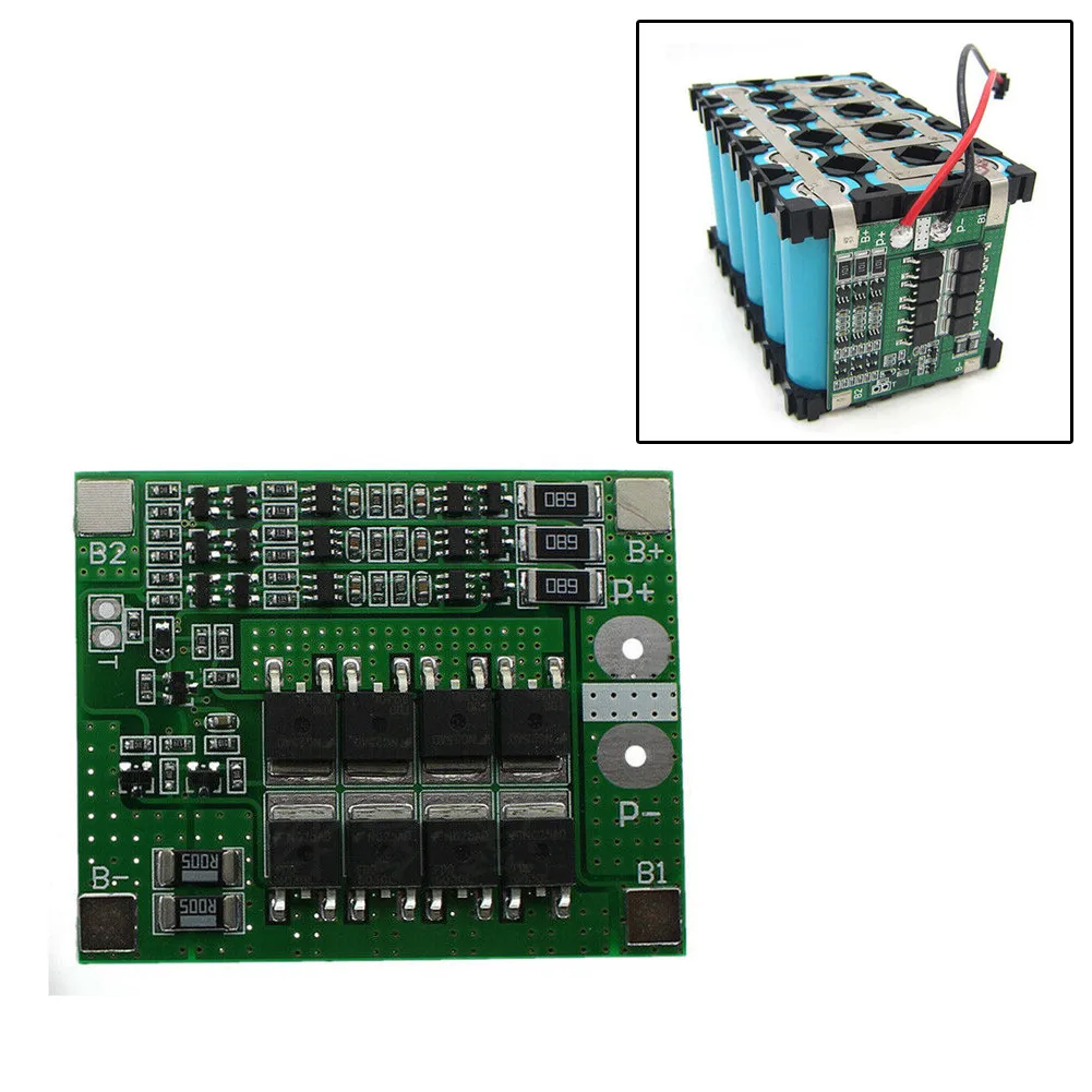 3S 12V Li-Ion Lithium Battery Charger Protection Board 25A BMS PCB Protection Board Balances Lipo Module 56mm*45mm*1.2mm
3S 12V Li-Ion Lithium Battery Charger Protection Board 25A BMS PCB Protection Board Balances Lipo Module 56mm*45mm*1.2mm