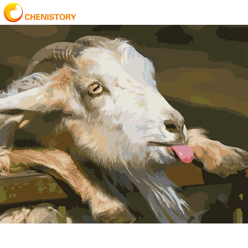 CHENISTORY Oil Painting By Numbers Goat For Adults Painting By Numbers Paint Animals DIY Canvas Picture Hand Painted Home Decor
CHENISTORY Oil Painting By Numbers Goat For Adults Painting By Numbers Paint Animals DIY Canvas Picture Hand Painted Home Decor