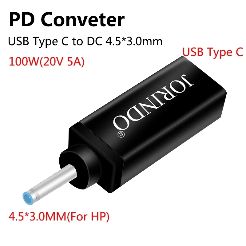 USB Type C мама к DC 4,5*3,0 мм папа PD приманка катушка триггера разъем для ноутбуков 100 Вт Быстрая зарядка конвертер адаптер питания
USB Type C мама к DC 4,5*3,0 мм папа PD приманка катушка триггера разъем для ноутбуков 100 Вт Быстрая зарядка конвертер адаптер питания