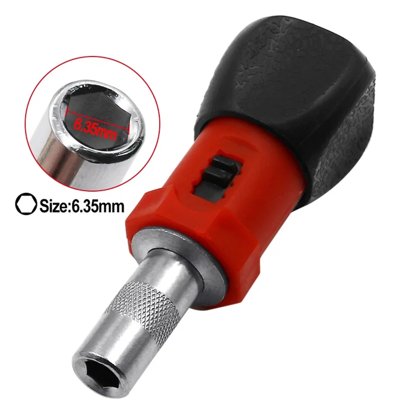 Screwdriver Practical Useful Durable Screw Driver Screwdriver 1/4" 6.35mm 80*33mm Anti-slip handle Hex Socket
Screwdriver Practical Useful Durable Screw Driver Screwdriver 1/4" 6.35mm 80*33mm Anti-slip handle Hex Socket