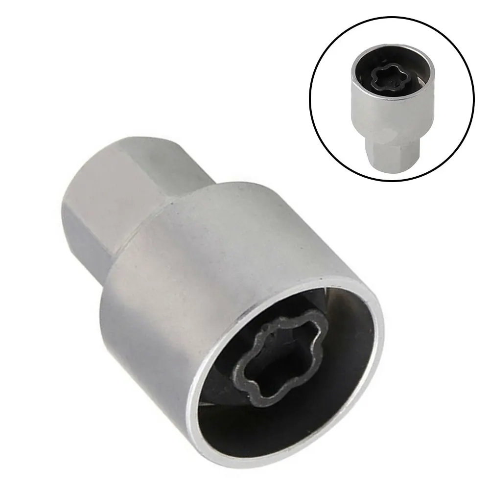 1pcs Removal Key Socket For BMW 1 3 4 5 6 7 Series Tire Wheel Lock Anti-Theft Screw Lug Nut Bolt Car Accessories
1pcs Removal Key Socket For BMW 1 3 4 5 6 7 Series Tire Wheel Lock Anti-Theft Screw Lug Nut Bolt Car Accessories