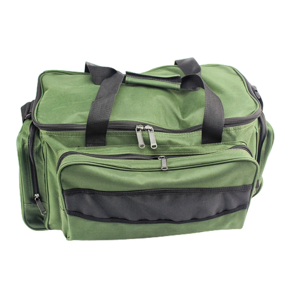 Carp Coarse Fishing Tackle Bag Insulated Carryall Holdall Outdoor Camping Bags Durable Nylon Fising Bags With 3 Pockets
Carp Coarse Fishing Tackle Bag Insulated Carryall Holdall Outdoor Camping Bags Durable Nylon Fising Bags With 3 Pockets