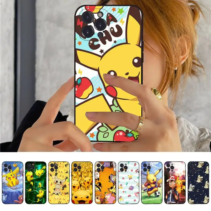 Bandai Pokemon Pikachu Phone Case for iPhone 11 12 13 mini pro XS MAX 8 7 6 6S Plus X 5S SE 2020 XR cover
Bandai Pokemon Pikachu Phone Case for iPhone 11 12 13 mini pro XS MAX 8 7 6 6S Plus X 5S SE 2020 XR cover