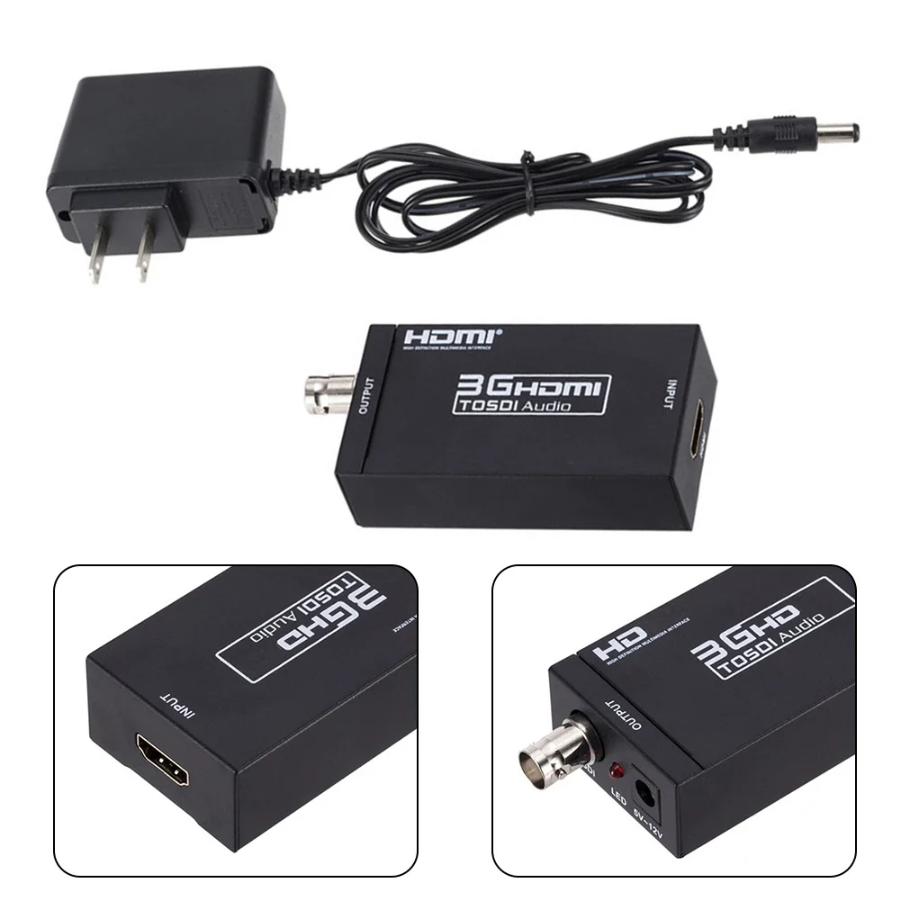 Видеоконвертер 3G HDMI в SDI Коаксиальная камера видеонаблюдения HD/3G-SDI аксессуары высокого качества
Видеоконвертер 3G HDMI в SDI Коаксиальная камера видеонаблюдения HD/3G-SDI аксессуары высокого качества