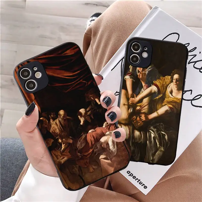 Judith Beheading Holofernes Caravaggio painting Phone Case For iphone 12 11 13 7 8 6 s plus x xs xr pro max mini shell
Judith Beheading Holofernes Caravaggio painting Phone Case For iphone 12 11 13 7 8 6 s plus x xs xr pro max mini shell