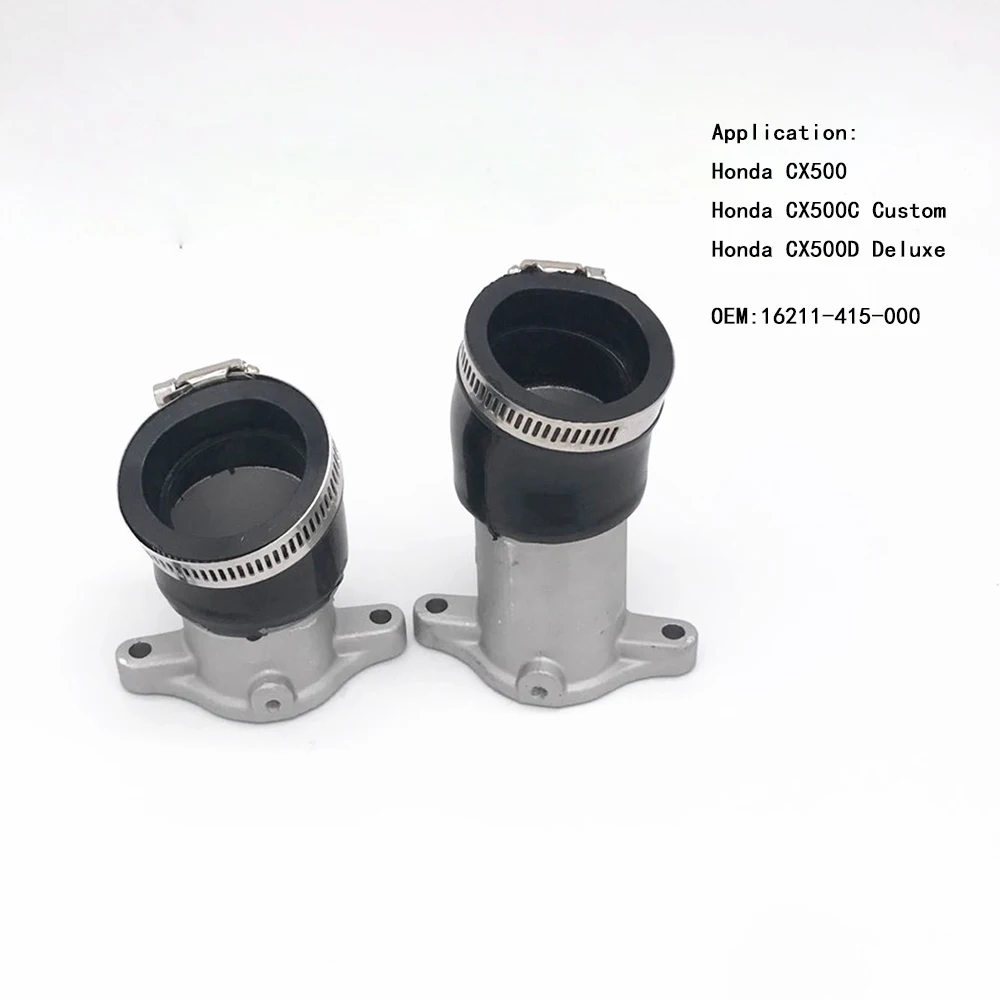Carburetor Intake for Honda CX500 78-79 CX500C Custom 79-82 CX500D Deluxe 16211-415-000 Interface Adapter Manifold Pipe
Carburetor Intake for Honda CX500 78-79 CX500C Custom 79-82 CX500D Deluxe 16211-415-000 Interface Adapter Manifold Pipe