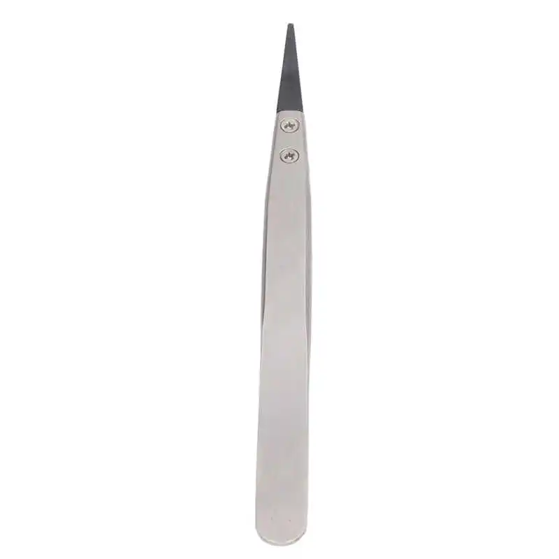 Tool Set Electrician Tweezers Curved Flat Interchangeable Tip Antistatic Fixture for Electronic Repair multifunctional hand
Tool Set Electrician Tweezers Curved Flat Interchangeable Tip Antistatic Fixture for Electronic Repair multifunctional hand